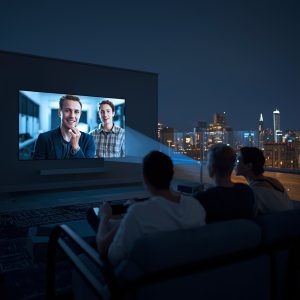  Meilleur vidéoprojecteur portable     portable en extérieur soirée cinéma