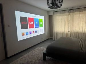 luminosité vidéoprojecteur chambre image projection
