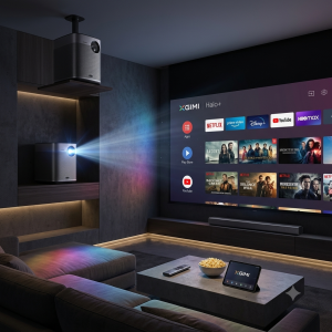 videoprojecteur streaming xgimi halo plus android tv