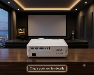 Acer X1328WH vidéoprojecteur pour débutant grand écran et image lumineuse