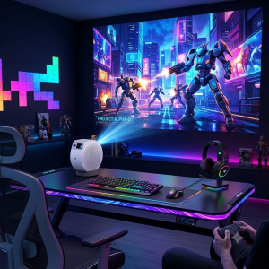 videoprojecteur vs ecran pc gaming immersion grand ecran