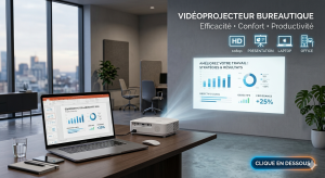 vidéoprojecteur bureautique bureau moderne projection présentation travail efficace