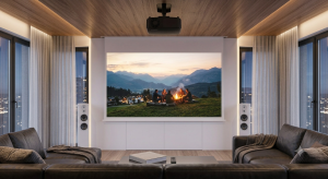 ecran videoprojecteur motorise image cinema salon
