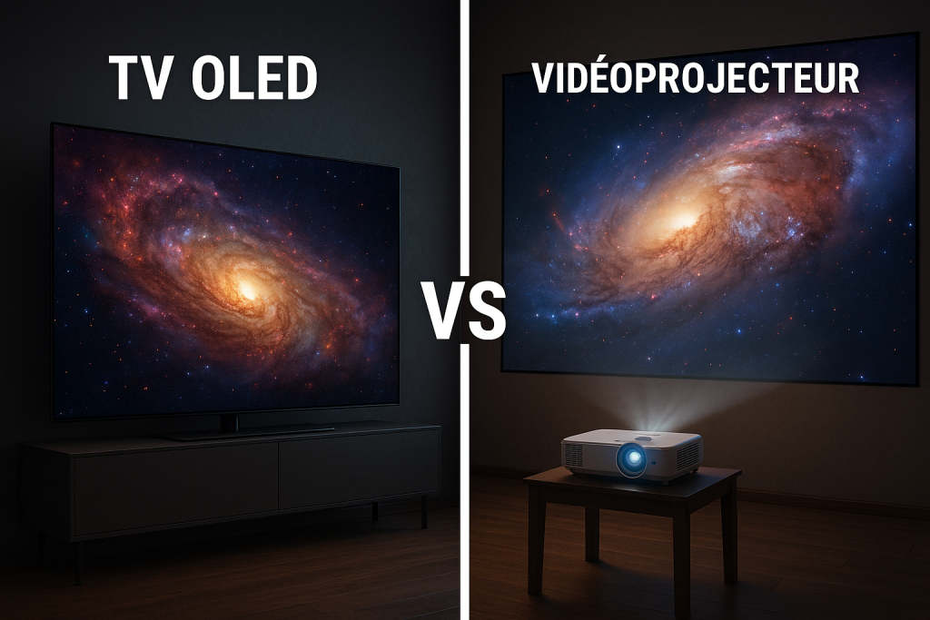 tv oled vs vidéoprojecteur